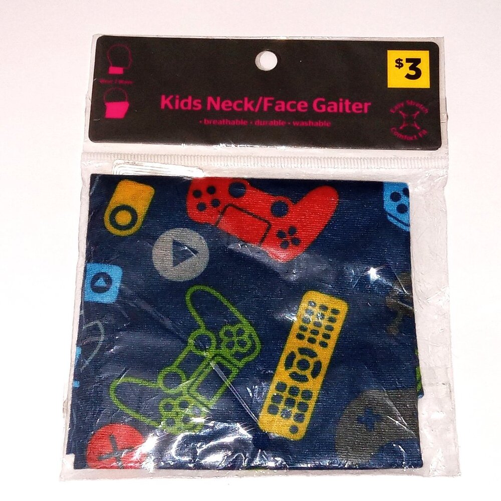Kids Neck/Face Gaiter Face Cover